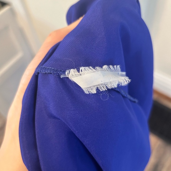 Blue Slip Dress - Picture 4 of 4